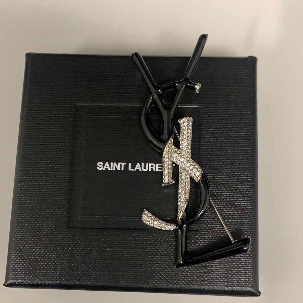 Saint Laurent Opyum Brooch